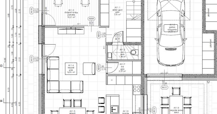 β - Béta háztípus